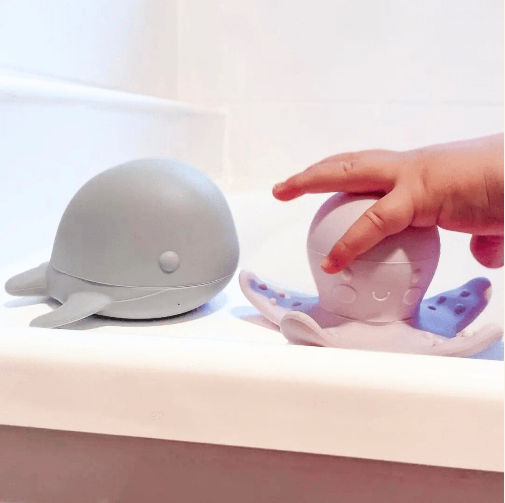 Bath Toy Set – Whale & Octopus - gifted.