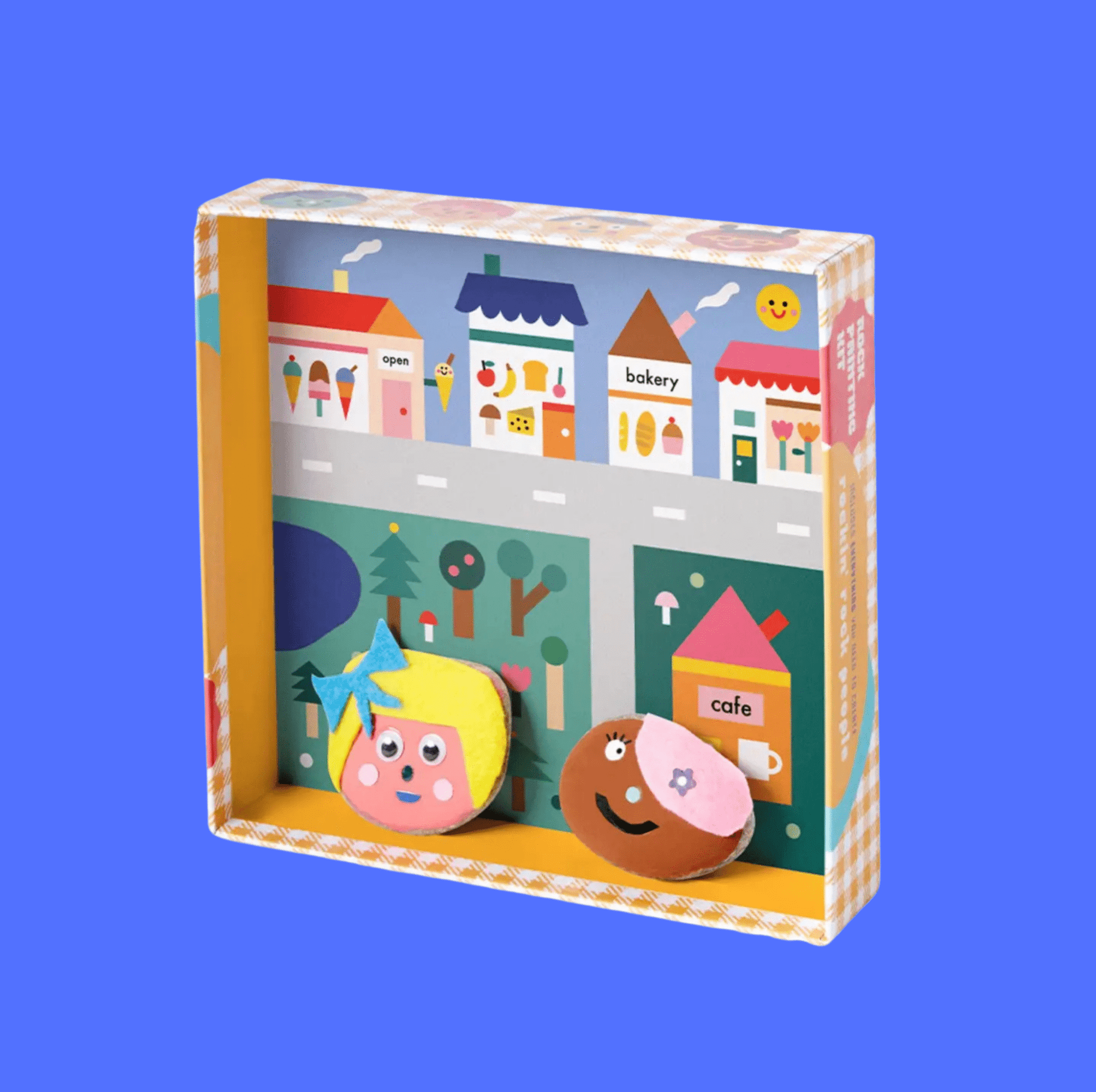 Kids Rock Painting Kit – Cool Faces - gifted.