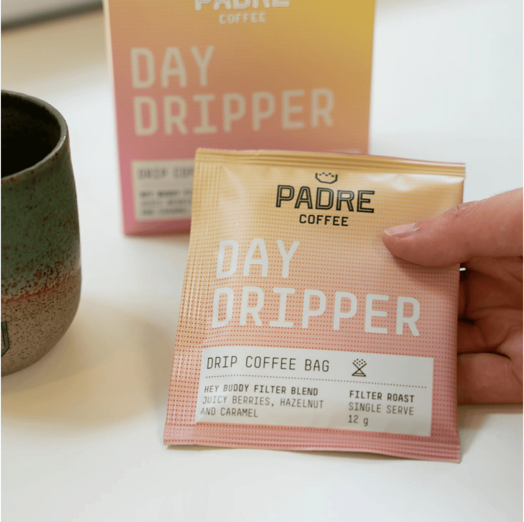 Padre Coffee | Day Dripper Drip Coffee Bags - Hey Buddy - gifted.