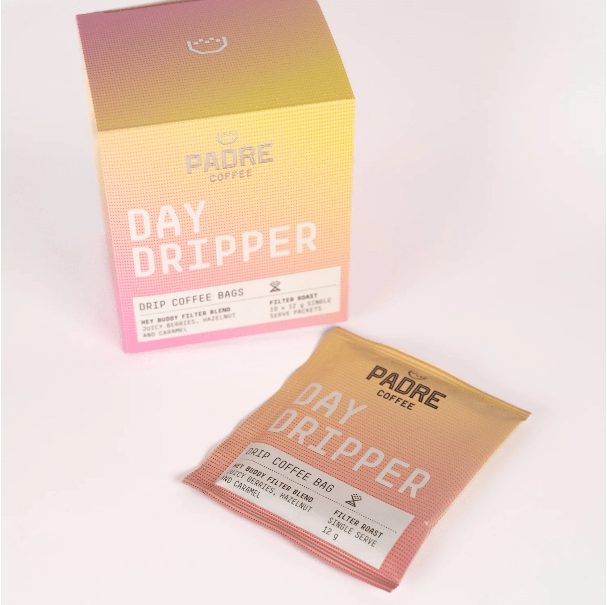 Padre Coffee | Day Dripper Drip Coffee Bags - Hey Buddy - gifted.