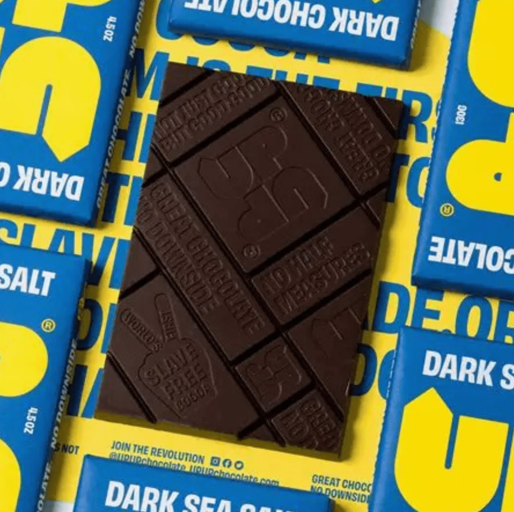 Up Up Sea Salt Dark Chocolate (120g) - Gifted