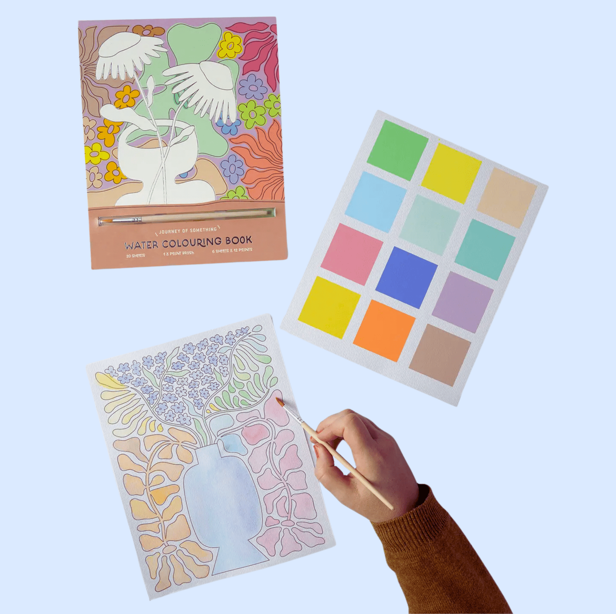Water Colouring Book - gifted.