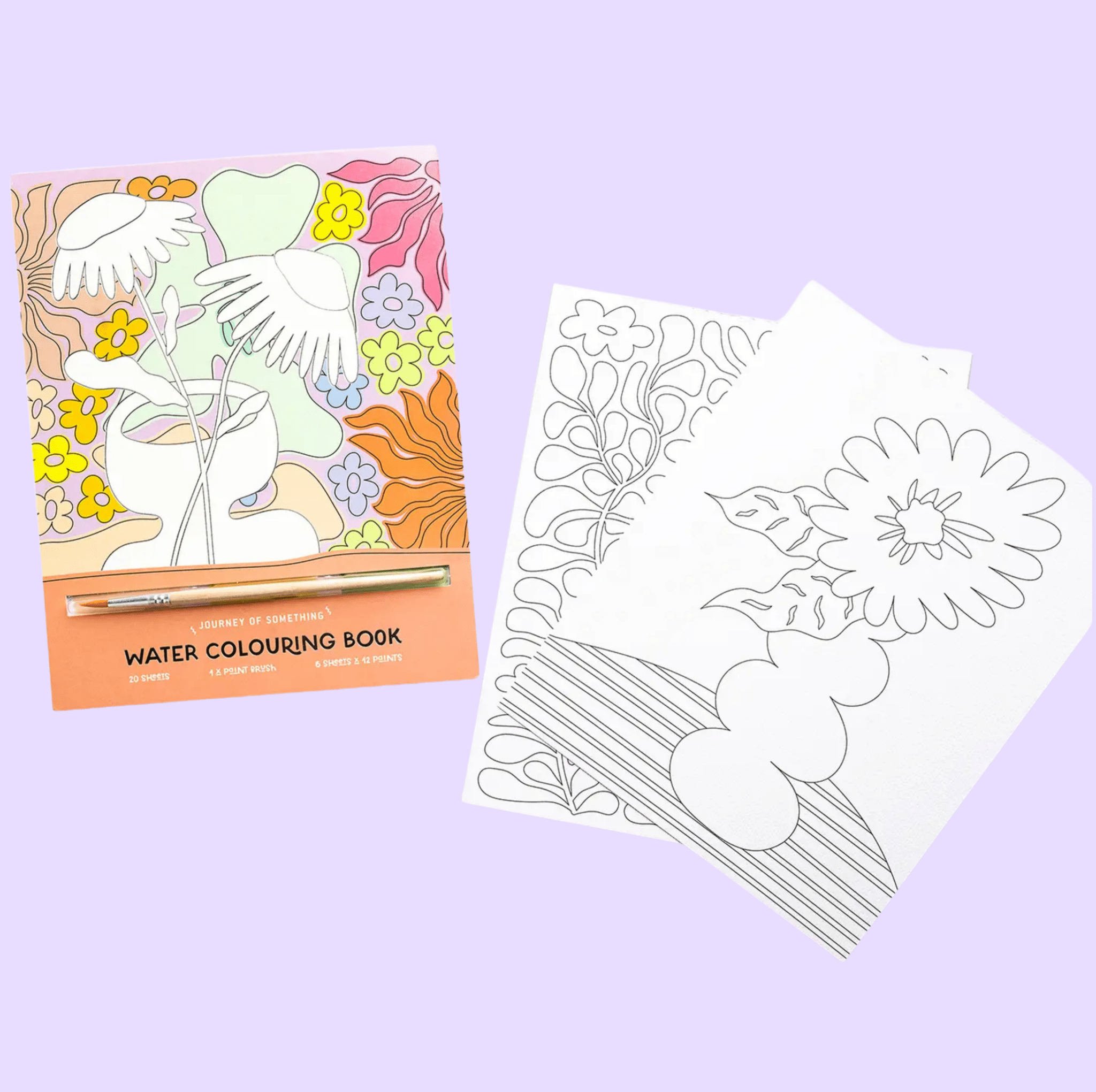 Water Colouring Book - gifted.